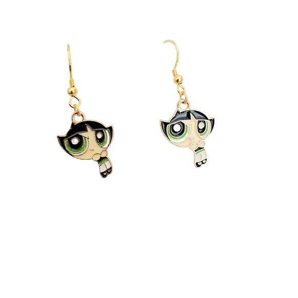 Powerpuff girls' earrings for women - Picture 3 of 7